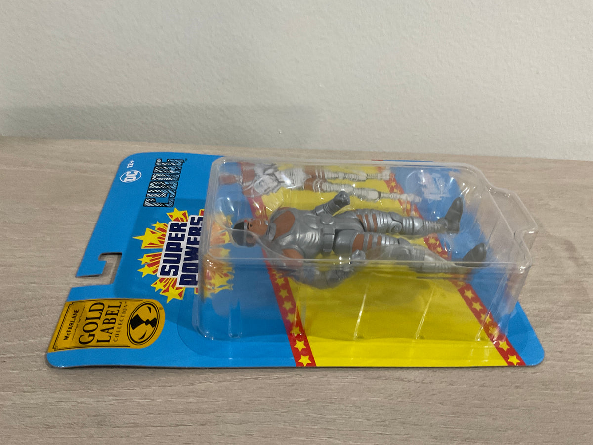 Cyborg 4.5″ Gold Label Figure – DC Super Powers Exclusive