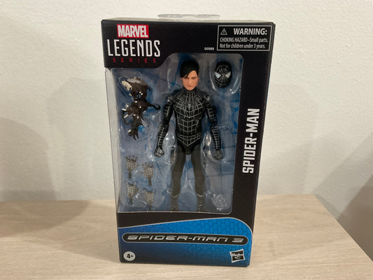 Spider-Man Marvel Legends Series – Spider-Man 3 (Symbiote Suit) 6-Inch Action Figure