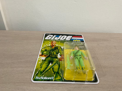 G.I. Joe Super7 ReAction+ Duke (Glow Patrol - Green) 4" Action Figure