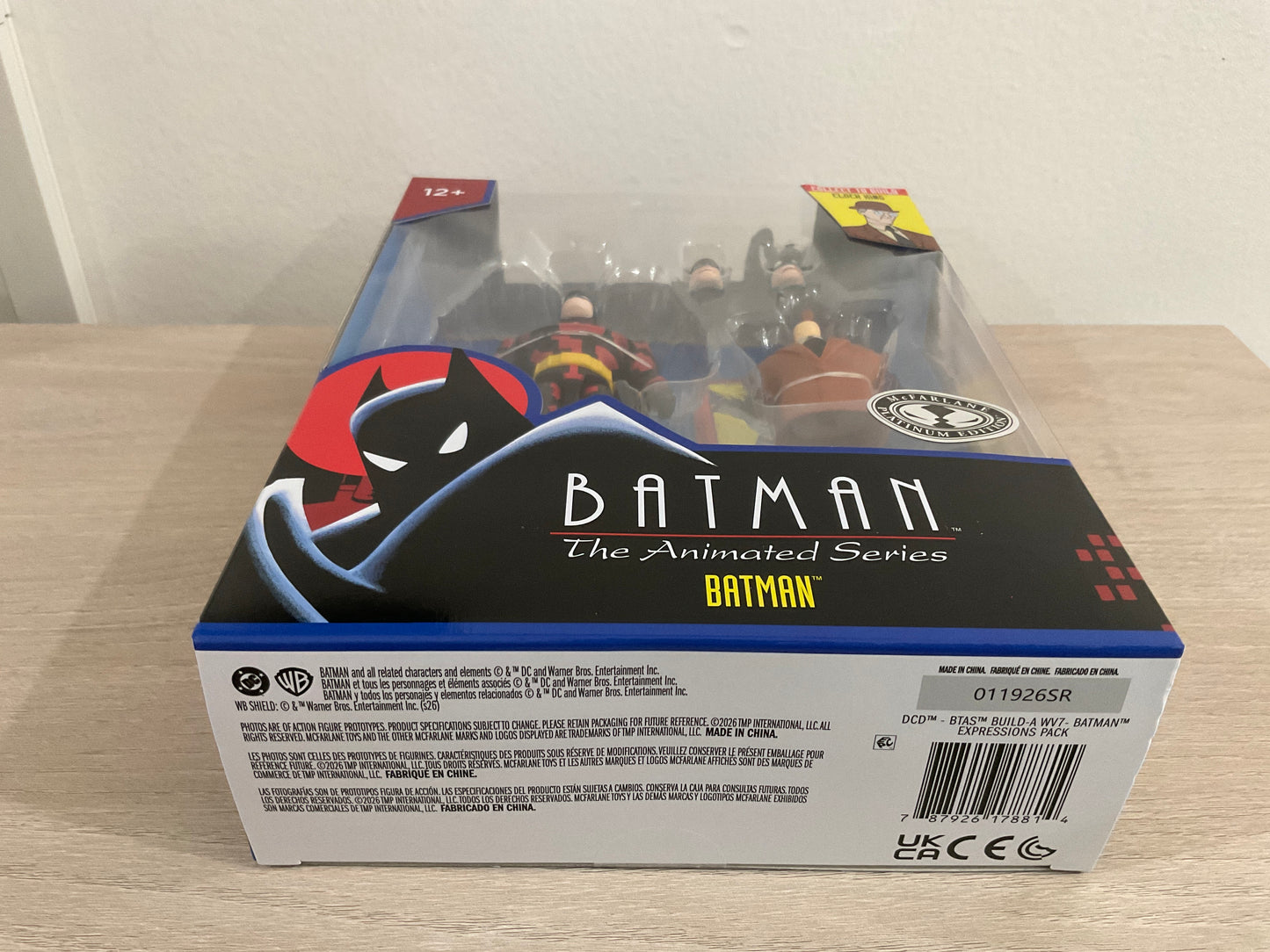 McFarlane DC Direct BTAS Batman Expressions Pack Platinum Chase Wave 7 Build-A-Figure