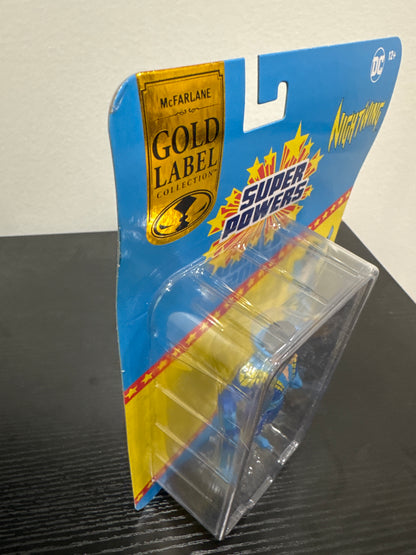 Nightwing (DC Super Powers) 4.5" Gold Label Figure — Exclusive
