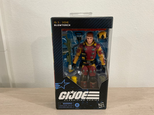 G.I. Joe Classified Series Blowtorch 6-Inch Action Figure Hasbro (Substandard Box 1)