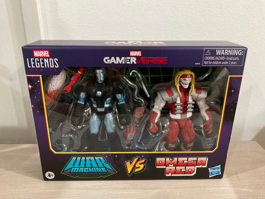 Marvel Legends Gamerverse War Machine vs Omega Red 2-Pack (Marvel vs. Capcom Inspired)