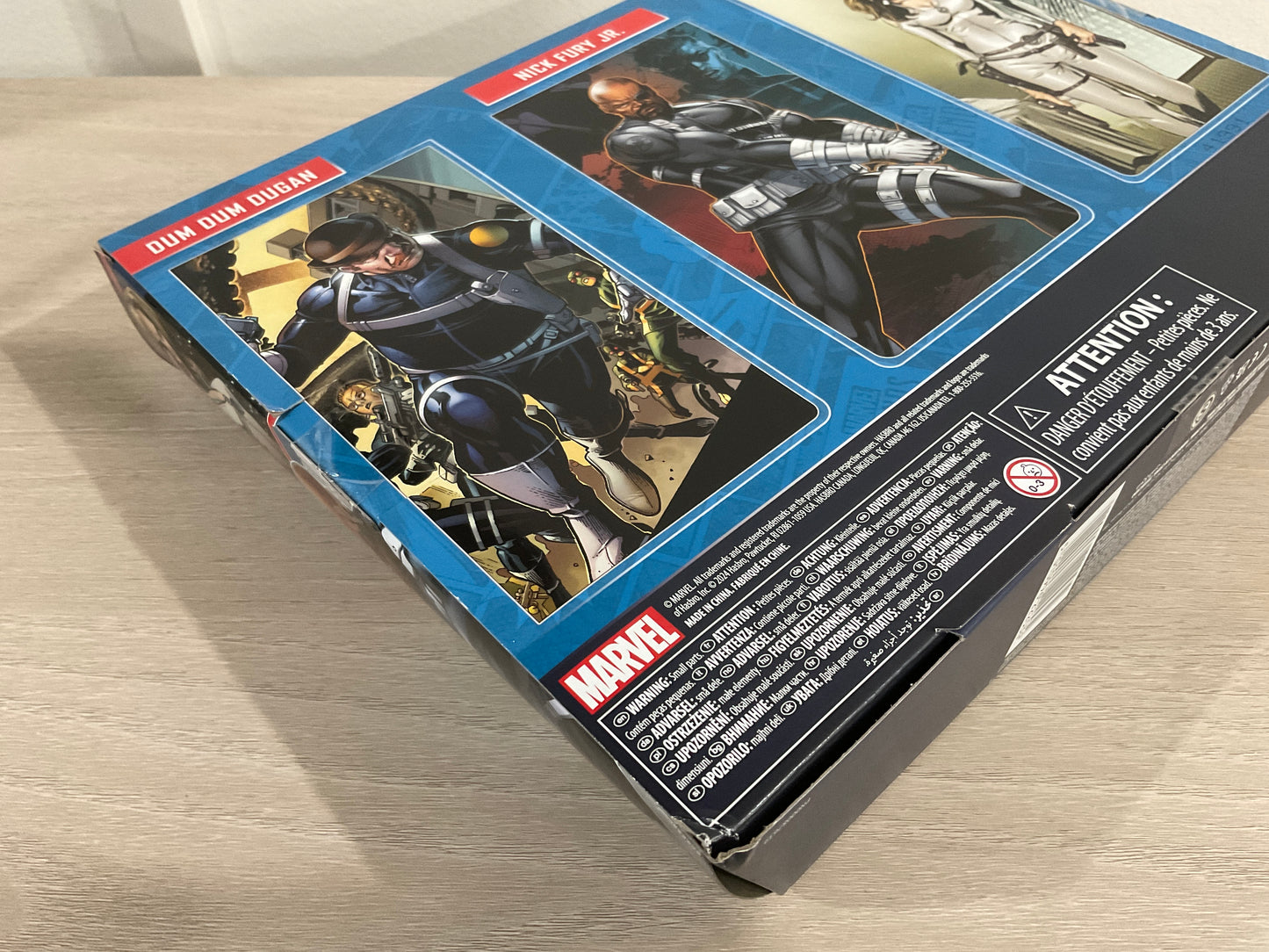 Marvel Legends Series S.H.I.E.L.D. 3-Pack – Dum Dum Dugan, Sharon Carter & Nick Fury Jr. 6" Figures (Damaged Packaging 7)