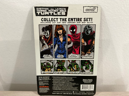 Super7 ReAction Teenage Mutant Ninja Turtles – April O’Neil 3.75-Inch Figure