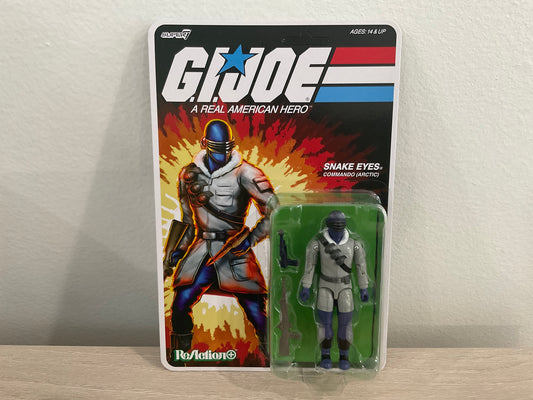 G.I. Joe Arctic Snake Eyes (Movie) 3 3/4-Inch ReAction+ Figure