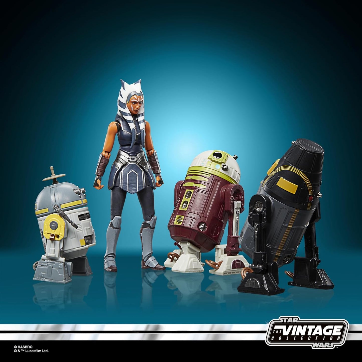 Star Wars The Vintage Collection Escape from Order 66 Ahsoka Tano & Droids 3.75-Inch Figure 4-Pack