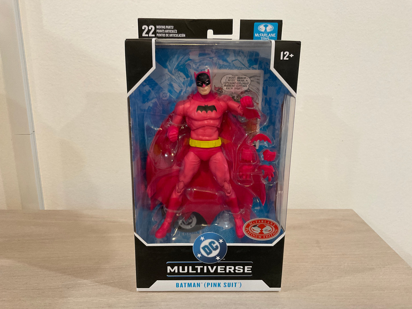 McFarlane DC Multiverse Batman Pink Suit Red Platinum Edition 7-Inch Action Figure