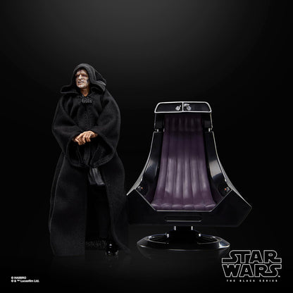 Star Wars The Black Series Emperor Palpatine & Throne Return of the Jedi 6-Inch Action Figure