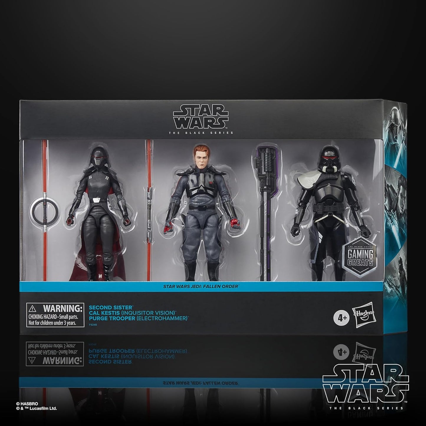 Star Wars Black Series Gaming Greats Cal Kestis Second Sister Purge Trooper 3-Pack