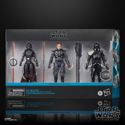 Star Wars Black Series Gaming Greats Cal Kestis Second Sister Purge Trooper 3-Pack