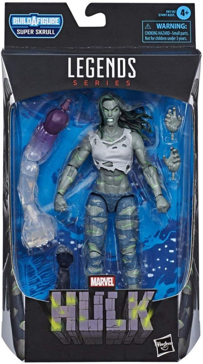 Marvel Hasbro Legends Series 6-Inch Collectible She-Hulk Action Figure (Super Skrull BAF)