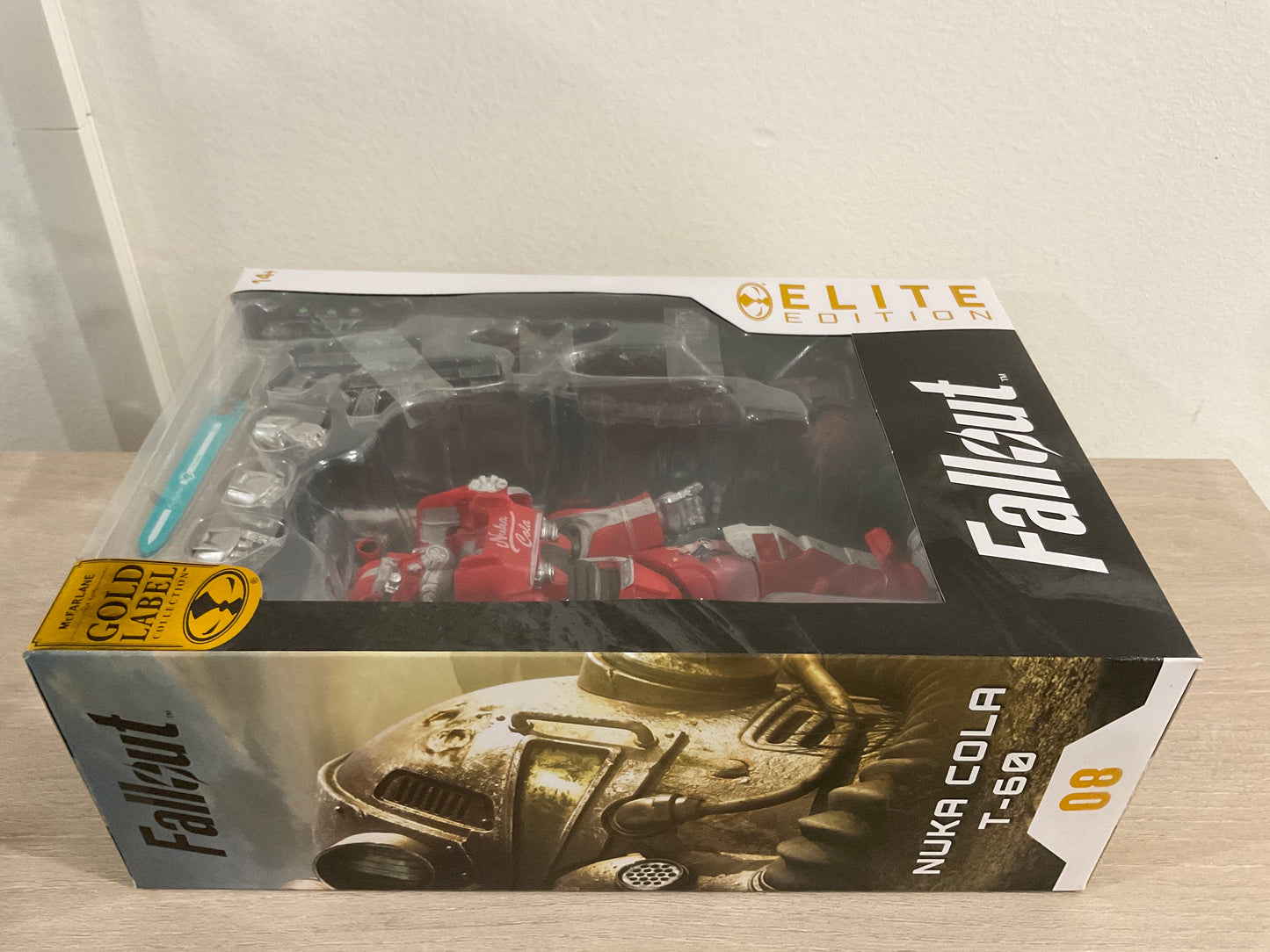 McFarlane Fallout 76 Nuka Cola T-60 Power Armor Gold Label Elite Edition 7-Inch Action Figure #2