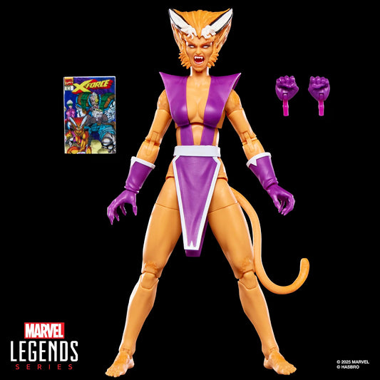 Marvel Legends Series Feral (X-Force & X-Men Comics-Inspired) – 6-Inch Action Figure