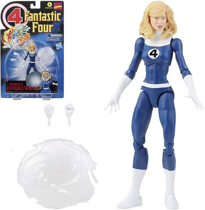 Marvel Legends Series Retro Fantastic Four Marvel's Invisible Woman 6-Inch Action Figure