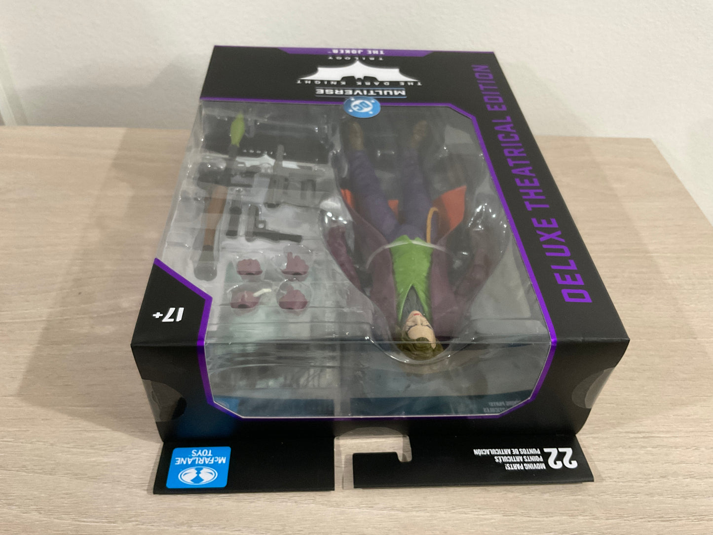 McFarlane Toys DC Multiverse Deluxe Theatrical Edition The Dark Knight Joker 7-Inch Action Figure