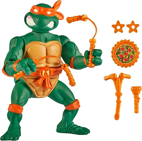 Teenage Mutant Ninja Turtles Original Classic Storage Shell Michelangelo 4" Action Figure – Playmates Toys