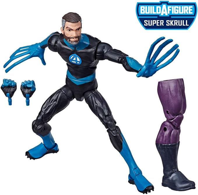 Marvel Hasbro Legends Series 6-Inch Collectible Mr. Fantastic Action Figure (Super Skrull BAF)