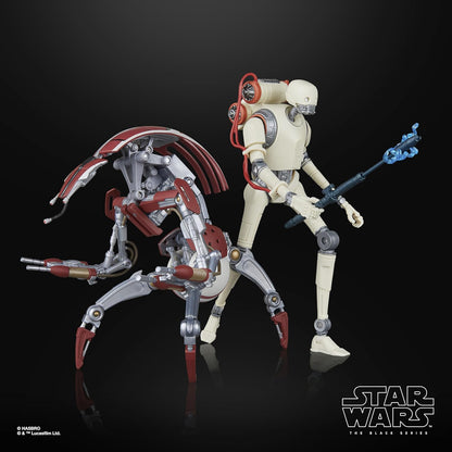 Star Wars The Black Series KX Security Droid Enforcer & Droideka – Jedi: Survivor Gaming Greats 6-Inch Action Figure 2-Pack