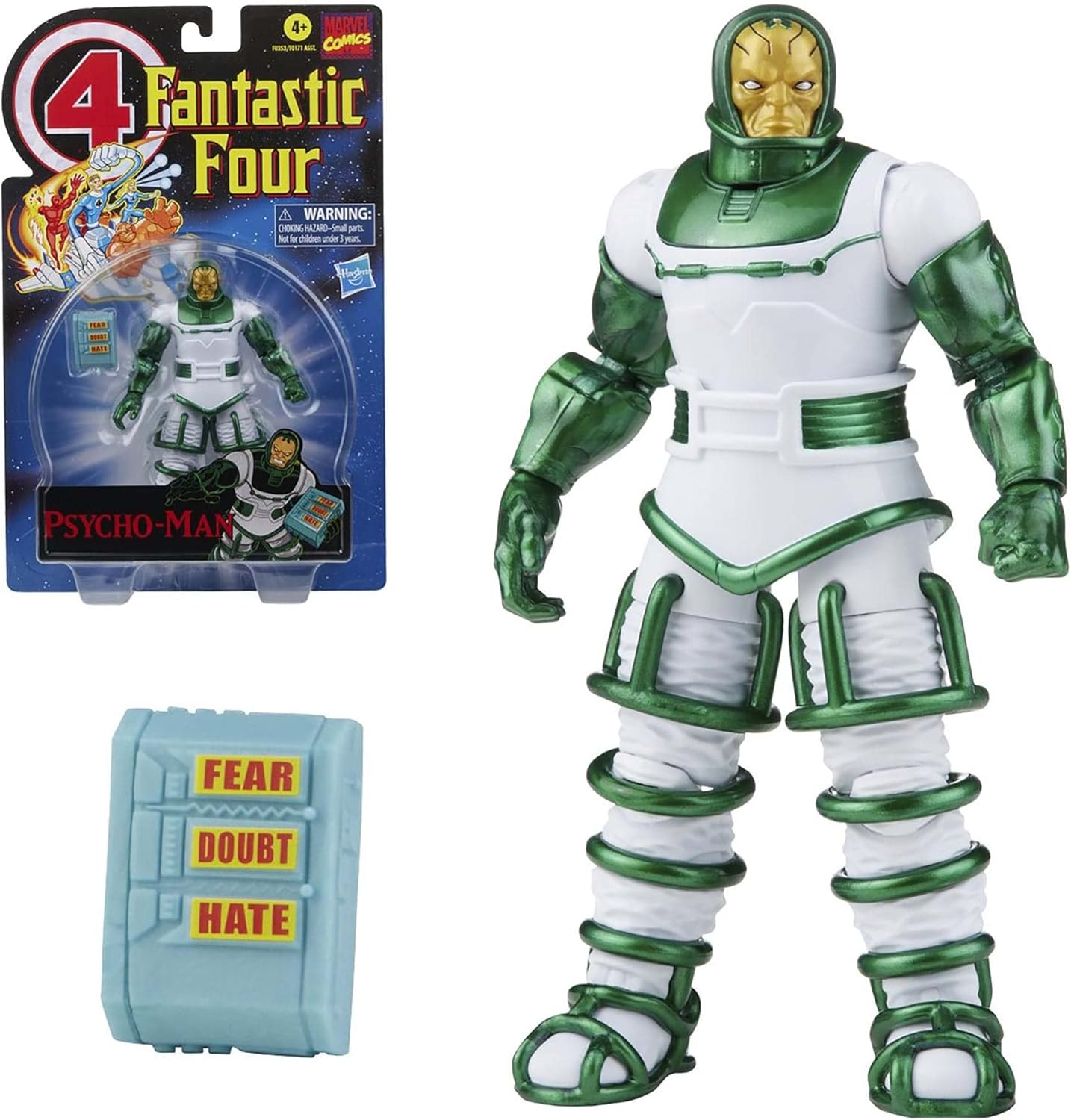 Marvel Hasbro Legends Series Retro Fantastic Four Psycho-Man 6-Inch Action Figure