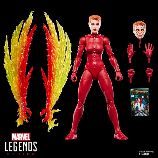 Marvel Legends Series Phoenix (Rachel Summers) – Excalibur #1 Comics Inspired 6″ Figure