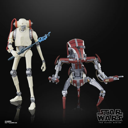 Star Wars The Black Series KX Security Droid Enforcer & Droideka – Jedi: Survivor Gaming Greats 6-Inch Action Figure 2-Pack