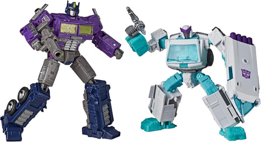 Transformers Generations Selects WFC‑GS17 Shattered Glass Ratchet & Optimus Prime Set
