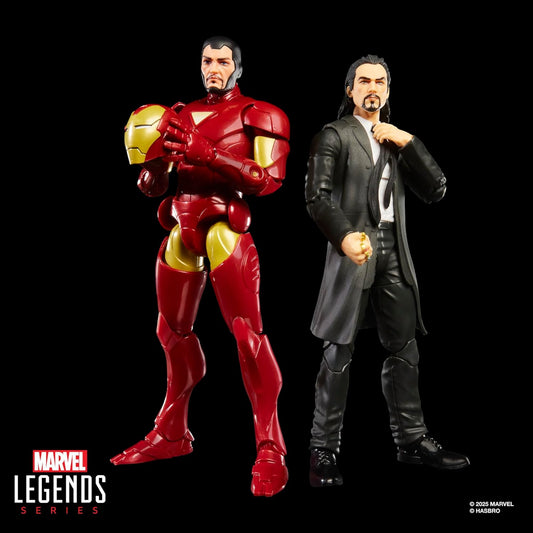 Marvel Legends Series Iron Man (Extremis) & Marvel's Mandarin Avengers Comics 6-Inch Action Figure 2-Pack