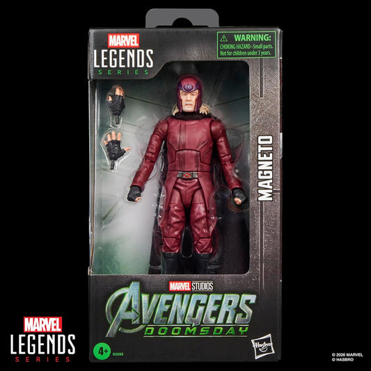 Marvel Legends Avengers: Doomsday Magneto 6" Action Figure