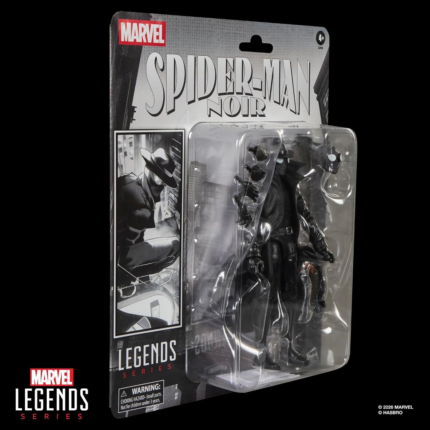 Marvel Legends Series Spider-Man Noir Retro Cardback 6-Inch Action Figure