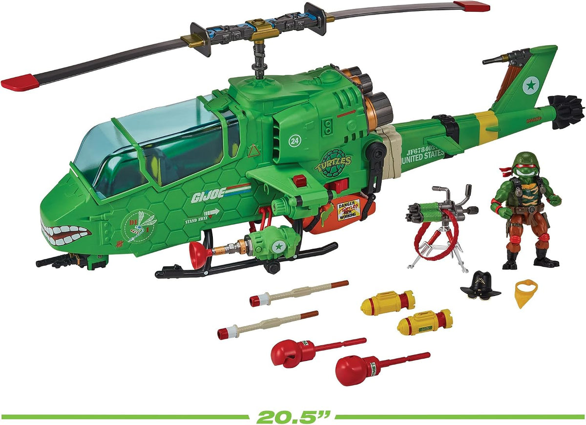 Teenage Mutant Ninja Turtles x G.I. Joe Turtle-Fly Copter