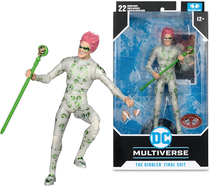Batman Forever (1995) - The Riddler (Final Suit) DC Multiverse Red Platinum Edition 7" Scale Action Figure
