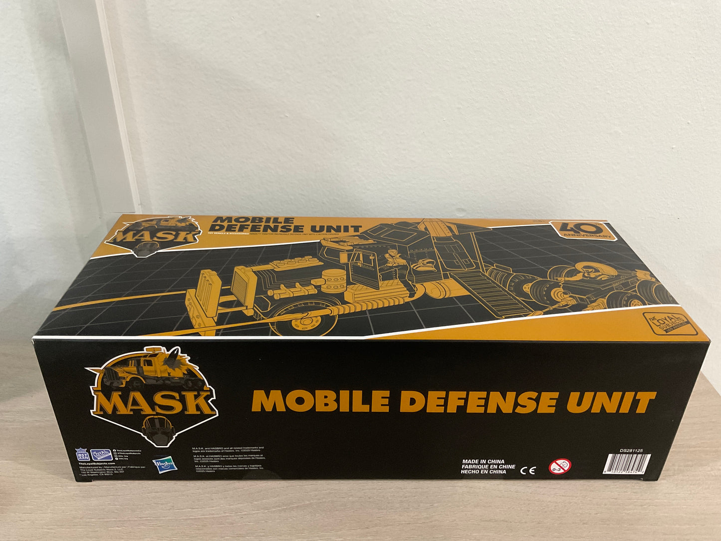 M.A.S.K. 40th Anniversary Mobile Defense Unit Black & Gold Limited Edition Vehicle Set