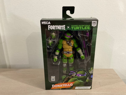 NECA Fortnite x Teenage Mutant Ninja Turtles Ultimate Donatello 7-Inch Scale Action Figure