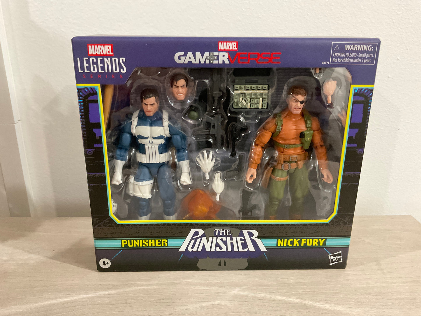 Marvel Legends Series Gamerverse Punisher & Nick Fury (6-Inch Collector Set)