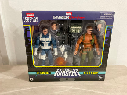 Marvel Legends Series Gamerverse Punisher & Nick Fury (6-Inch Collector Set)