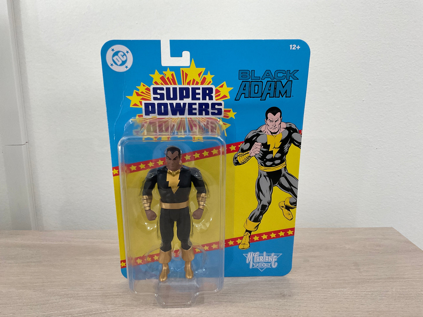 DC Super Powers Black Adam 4 1/2-Inch Scale Action Figure Substandard Card