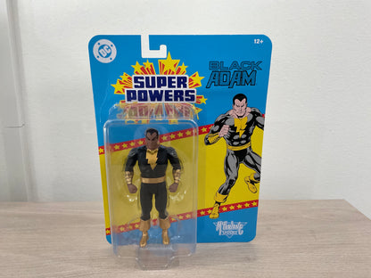 DC Super Powers Black Adam 4 1/2-Inch Scale Action Figure Substandard Card