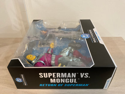 Superman vs. Mongul (Return of Superman) 7" Figure 2-Pack