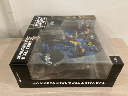 McFarlane Fallout T-60 Vault Tec & Sole Survivor 2-Pack 7-Inch Action Figures