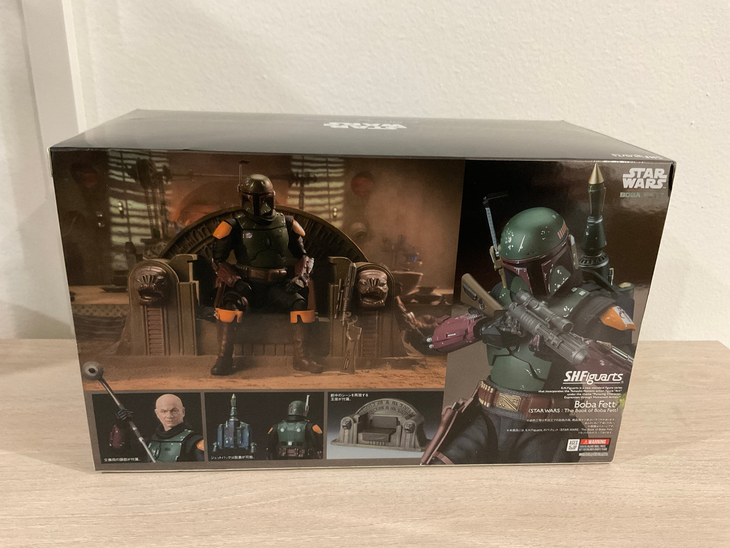S.H.Figuarts Boba Fett The Book of Boba Fett 6-Inch Action Figure Bandai