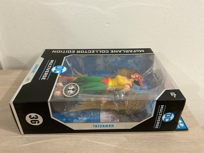 DC Multiverse Hawkgirl (Justice League of America) McFarlane Collector Edition 7" Figure - Chase Platinum