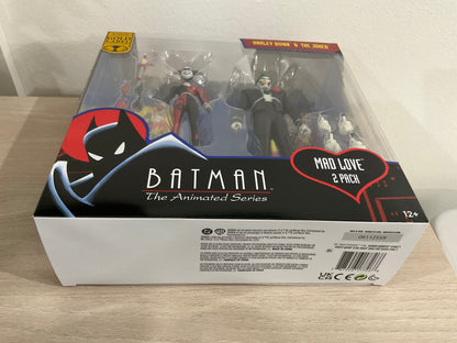 Batman The Animated Series Figures - 6" Scale Harley Quinn & The Joker Mad Love 2-Pack (Gold Label)