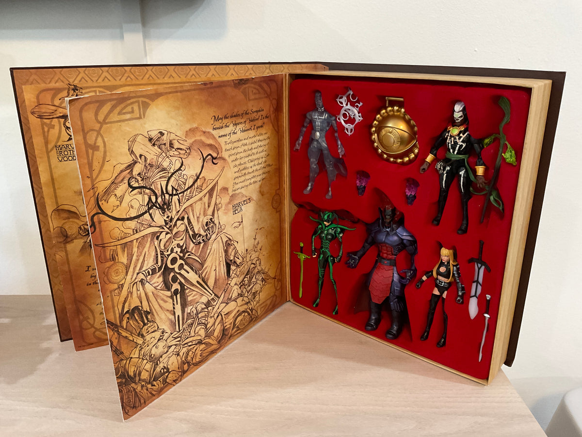 SDCC 2015 Marvel Legends Doctor Strange Book of Vishanti 5-Figure Exclusive Set