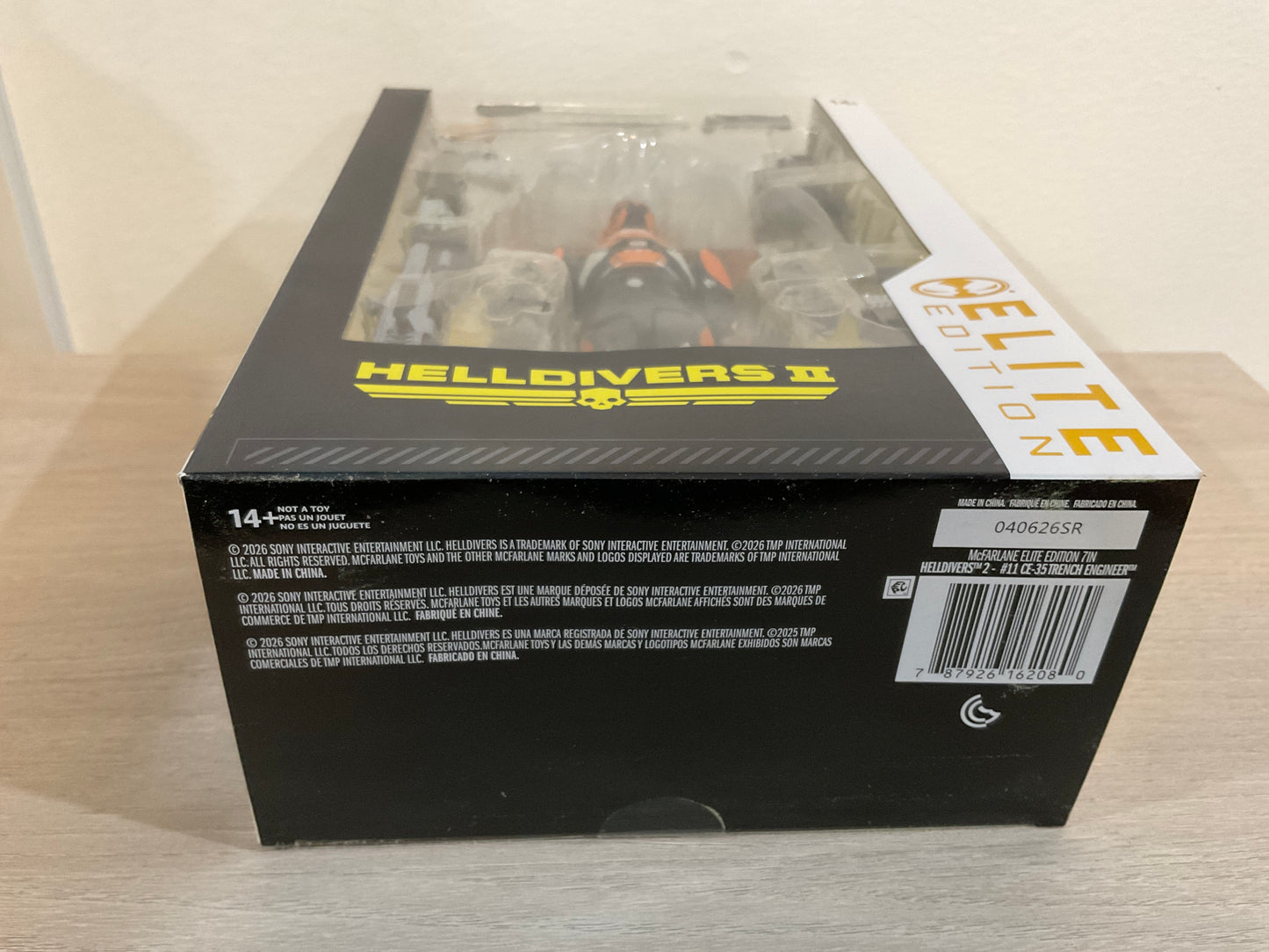 Helldivers II CE-25 Trench Engineer McFarlane Elite Edition #11 7-Inch Deluxe Action Figure