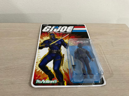 Super7 G.I. Joe Reaction+ Wave 03 (Cartoon) - Snake Eyes (Cartoon) Action Figure - Substandard Card 1