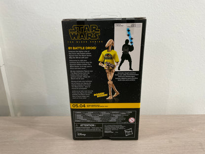 Star Wars The Black Series B1 Battle Droid May the 4th Be With You 6-Inch Action Figure