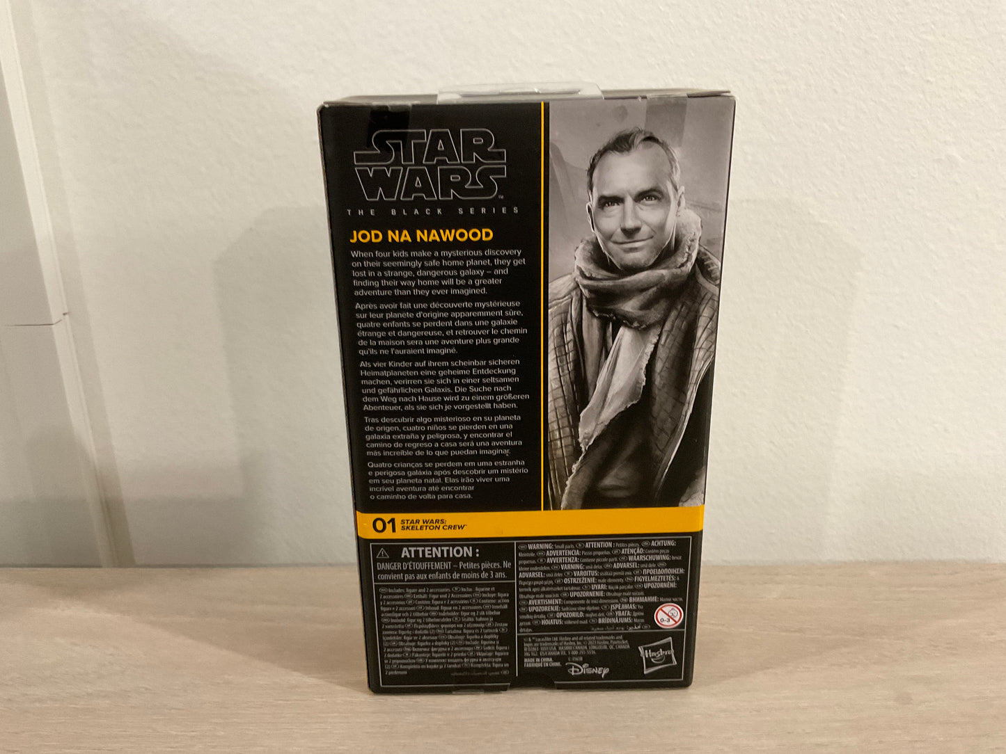 Star Wars The Black Series Jod Na Nawood (Star Wars: Skeleton Crew) 6-Inch Action Figure