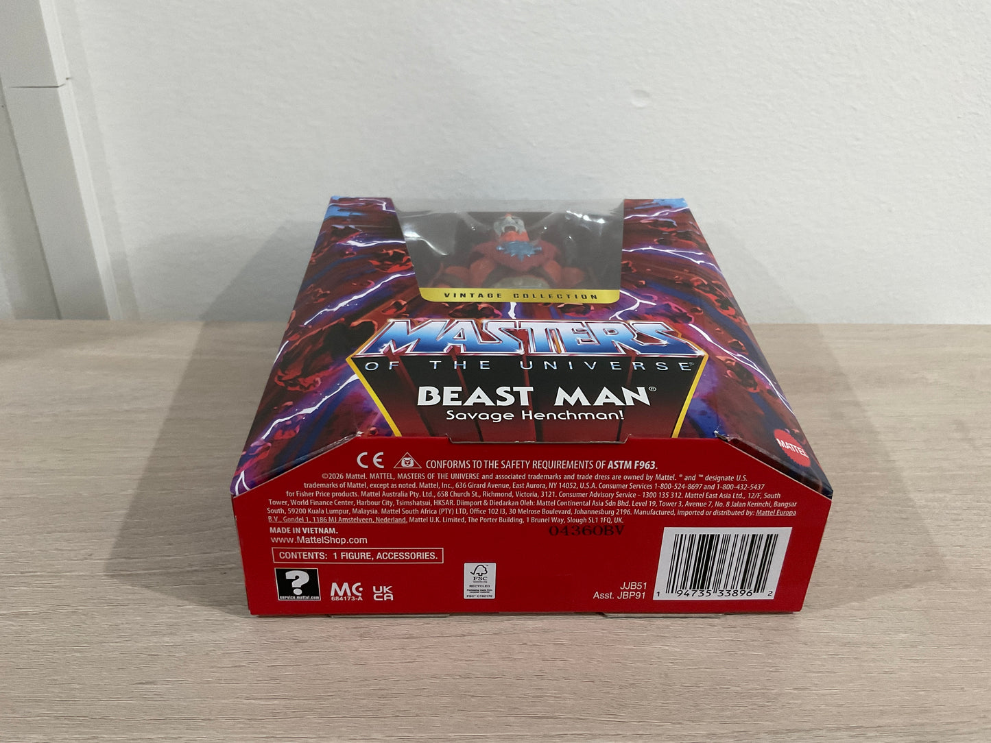 Masters of the Universe Masterverse Vintage Collection Beast Man Action Figure