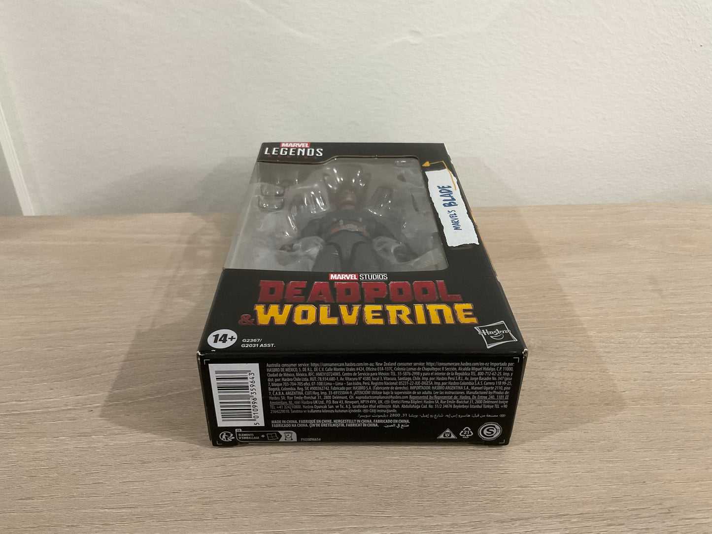 Marvel Legends Series Marvel's Blade Action Figure (Deadpool & Wolverine)